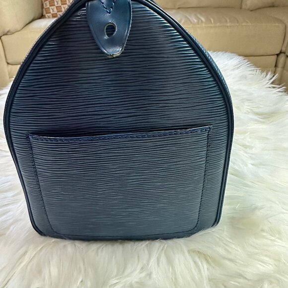 💎✨Authentic✨ Louis Vuitton Epi Leather Speedy 35 Satchel Bag - Picture 6 of 14